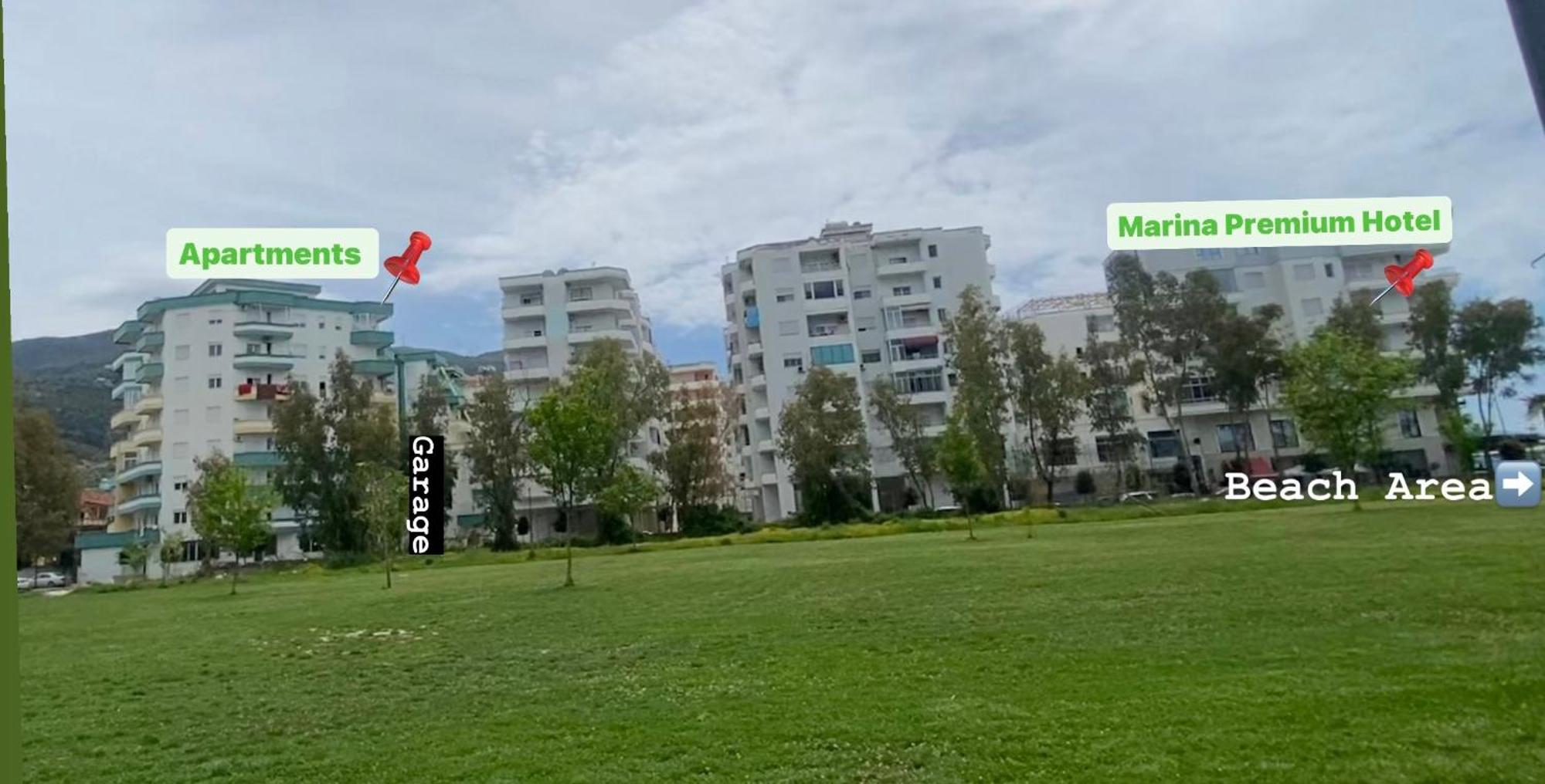 Marina Premium Hotel & Apartment Avlonya Dış mekan fotoğraf